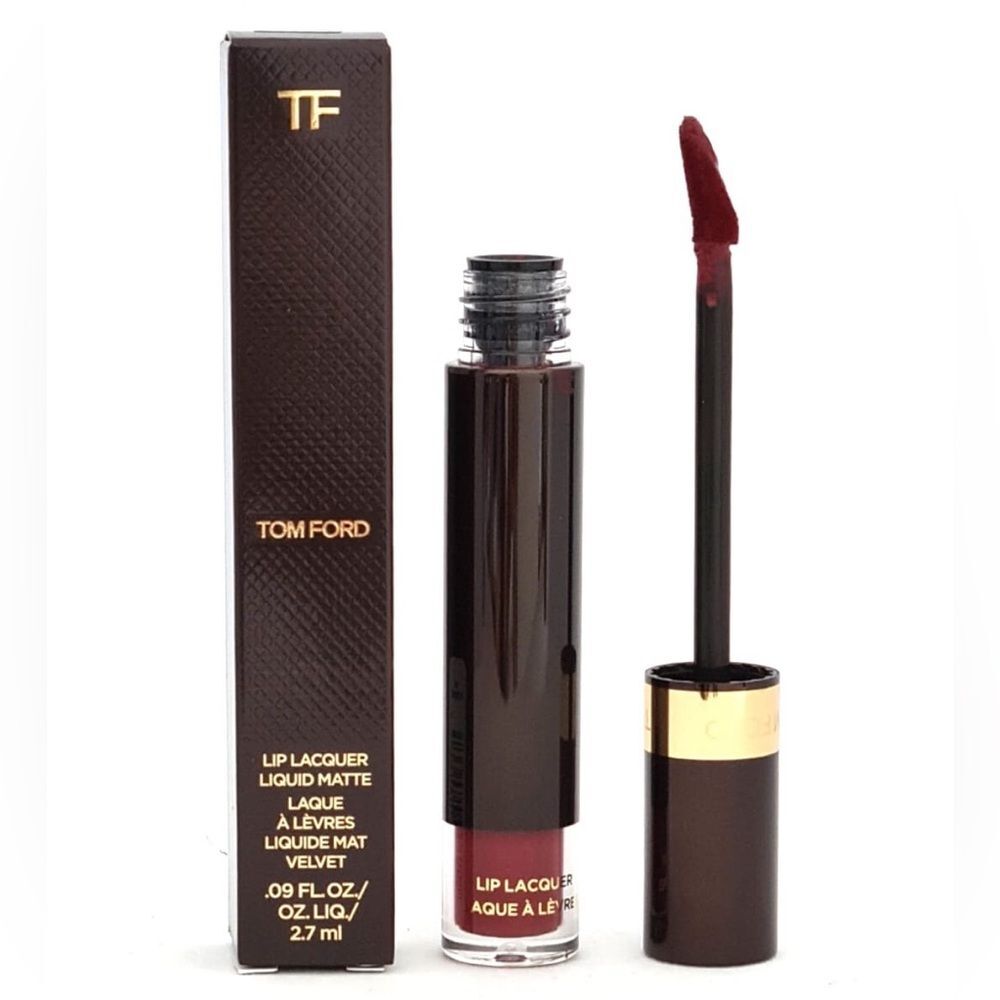 Tom Ford Lip Lacquer Liquid Matte, Fetishist (dark plum), NWT / NIB